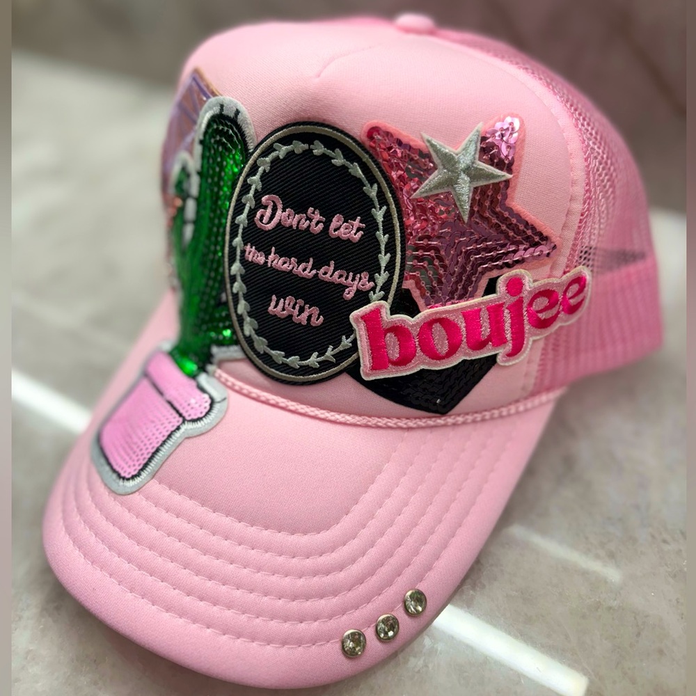 SOLD - Trucker patch cap - taking custom orders